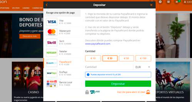 Cómo depositar y retirar dinero con Paysafecard Apuestas mx