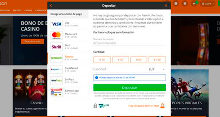 como depositar y retirar en neteller con btc